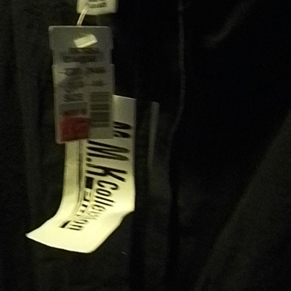 Black casual long elephant pants - Picture 2 of 2